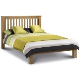 Amsterdam Low Foot End Solid Wooden Bed
