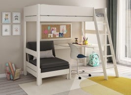 Anderson Desk High Sleeper With Chair