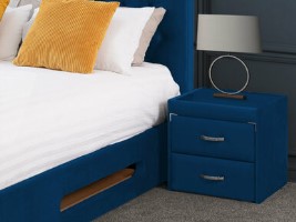 Ariella Upholstered Bedside Cabinet