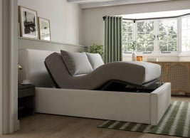 Bethany Ergomotion Adjustable Upholstered Bed Frame