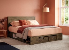 Burton Wooden Bed Frame