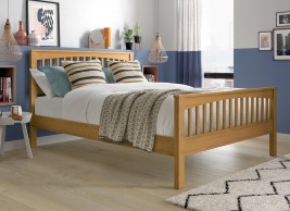 Fleetwood Oak Wooden Bed Frame