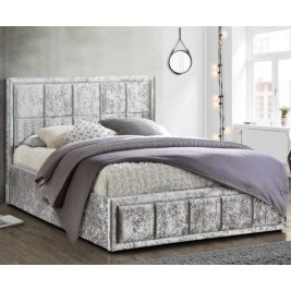 Hannover Velvet Fabric Bed