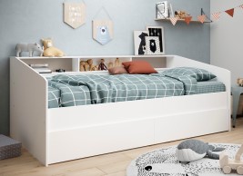 Jamie Day Bed Frame with Storage