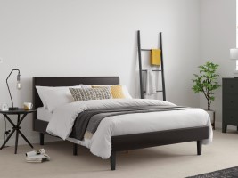 Lambert Faux Leather Bed Frame