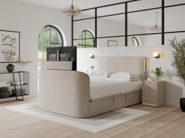 Linsbury Ottoman TV Bed Frame With Dolby 2.1 Sound System