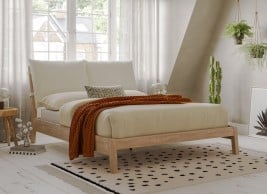 Matisse Wooden Pillow Back Bed Frame