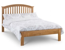 Olivia Oak Finish Wooden Bed