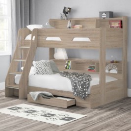 Orion Wooden Storage Triple Sleeper Bunk Bed