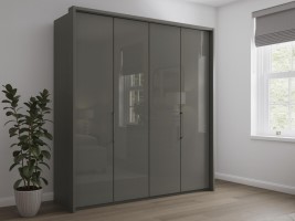 Sicily 4 Door Bi-Fold Wardrobe