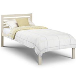 Slocum Stone White Finish Solid Pine Wooden Bed