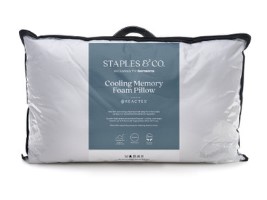 Staples & Co Cooling Memory Pillow