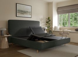 TEMPUR® Sensory Arc Ergo™ Smart Adjustable Upholstered Bed Frame