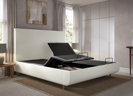 TEMPUR® Wave Arc Ergo™ Smart Adjustable Upholstered Bed Frame