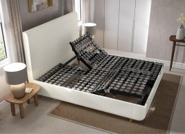 TEMPUR® Wave Arc™ Adjustable Upholstered Bed Frame