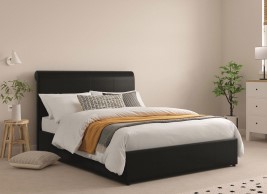Worley Faux Leather Bed Frame
