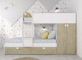 Wren Bunk Bed with Storage