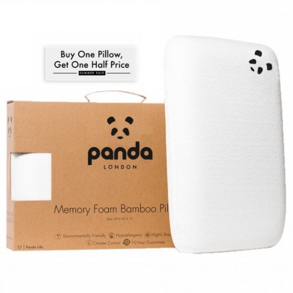 Panda Bamboo Bath Rug  