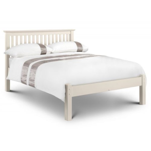 Barcelona Low Foot End Finish Solid Pine Wooden Bed
