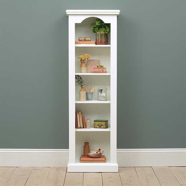 Buy Burford Painted Tall Slim Bookcase Want Mattress