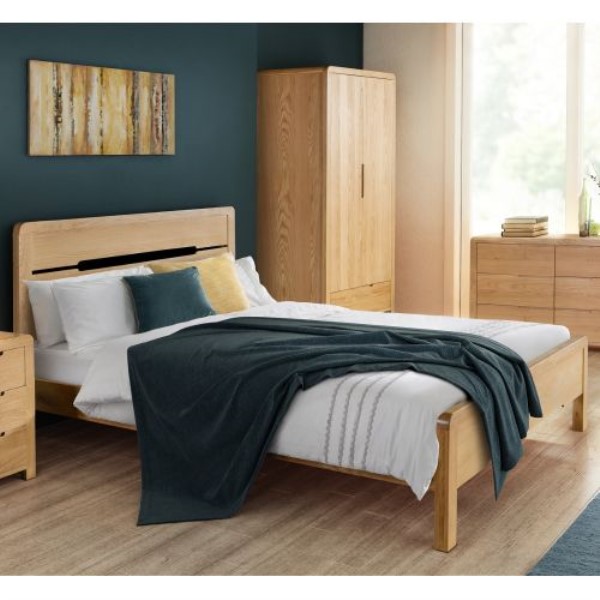 Curve Wooden Bed