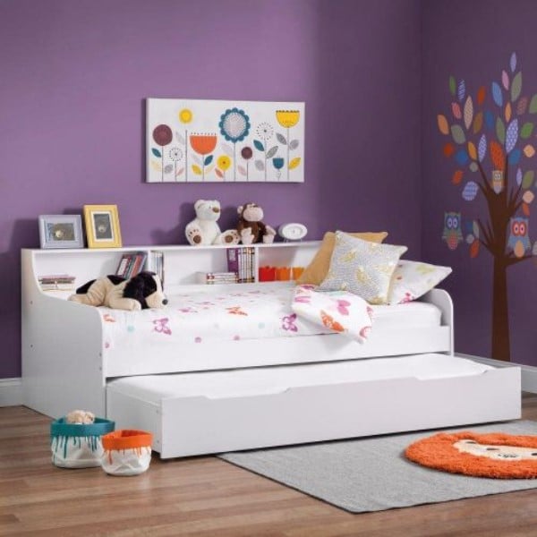 Grace Wooden Day Bed with Guest Bed Trundle