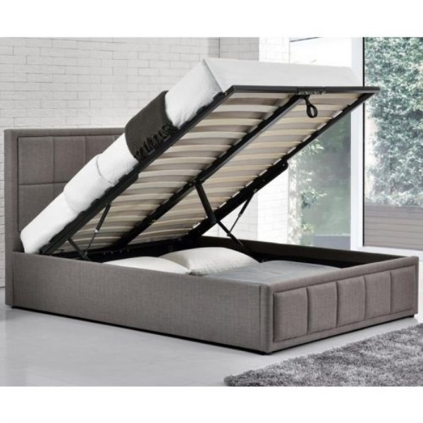 Hannover Fabric Ottoman Storage Bed