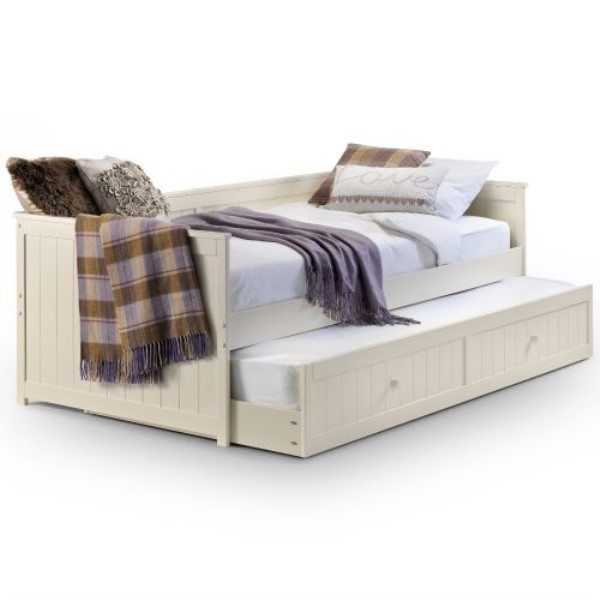 Jessica Wooden Guest Bed and Trundle - 3ft Single