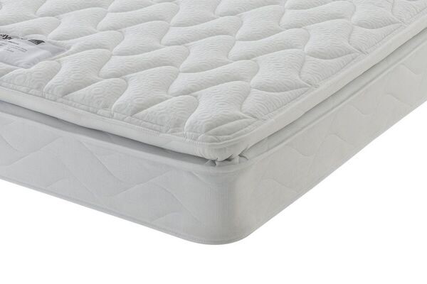 Layezee Traditional Memory Pillow Top Mattress