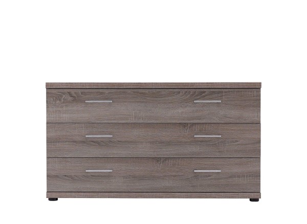 Buy Melbourne 3 Drawer Wide Chest Oak Want Mattress