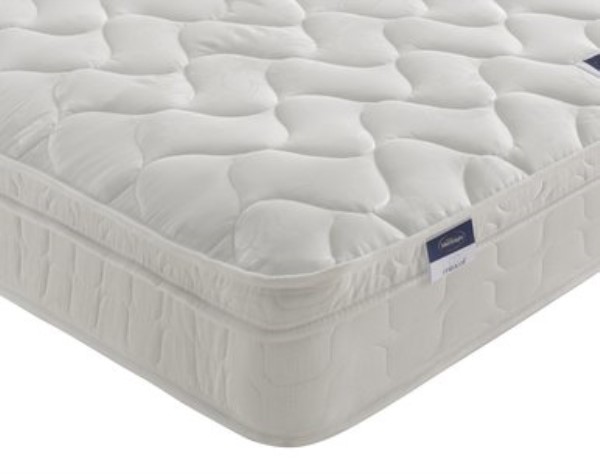 silentnight miracoil cushion top mattress