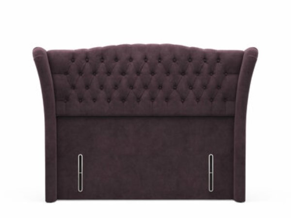 Staples and Co Belgravia Buttoned Full Length Headboard