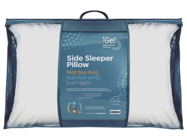 Igel Side Sleeper Deep Pillow Want Mattress