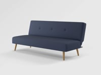 ELIZA Sofa Bed Navy Blue Animation