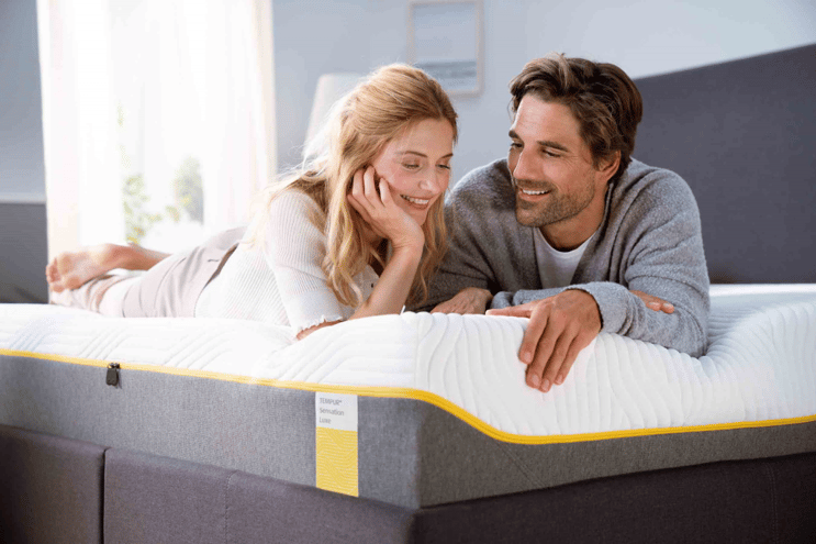 tempur couple on mattress