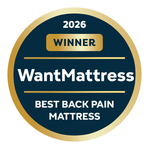Best Mattress for Back Pain 2026 badge