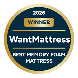 Best Memory Foam Mattress 2026 badge