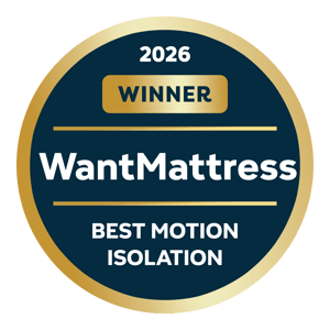 Best Motion Isolation 2026 badge