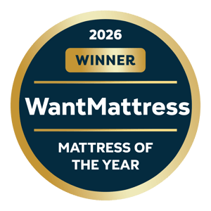 Mattress of the Year 2026 badge