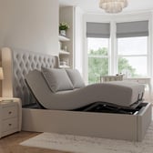 Deacon Ergomotion Adjustable Upholstered Bed Frame