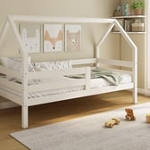 Myah Kids Wooden House Bed