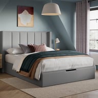 Adwell Upholstered Ottoman Bed Frame