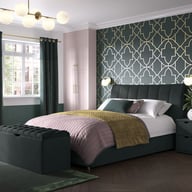 Bella Upholstered Ottoman Bed Frame