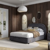 ELLE Home Emmeline Ottoman Bed Frame