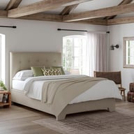 Jenkins Upholstered Ottoman Bed Frame