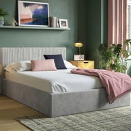 Louanna Upholstered Ottoman Bed Frame