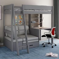 Rory Highsleeper Desk Bed Frame