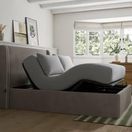Silentnight Payton Ergomotion Adjustable Upholstered Bed Frame