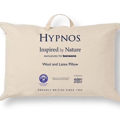 Hypnos Inspired By Nature Wool & Latex Front & Back Sleeper Pillow
