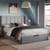 Adwell Upholstered Ottoman Bed Frame